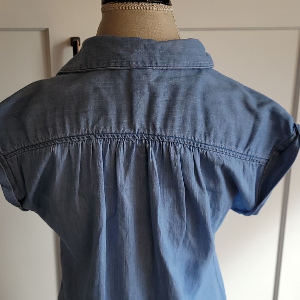 Old Navy Denim Shirt Dress - Picture 7 of 11